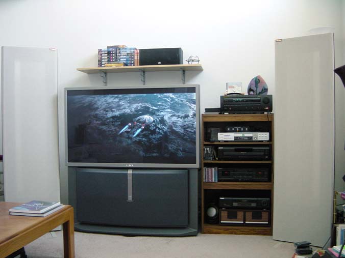 Wide-screen TV